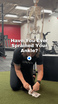 have you ever sprained your ankle?