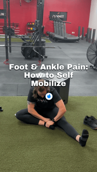 foot and ankle pain how to self mobilize