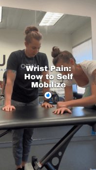 wrist self mobilization