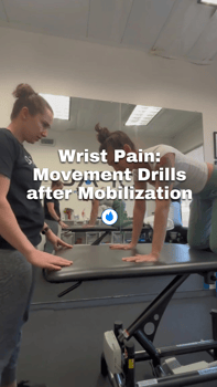 wrist pain movement drills