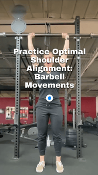 shoulder alignment with barbell movements