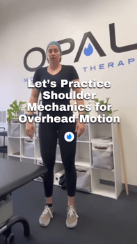 shoulder mechanics for overhead motion