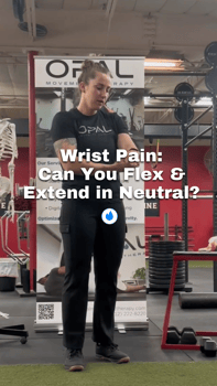 wrist pain extend and flex in neutral