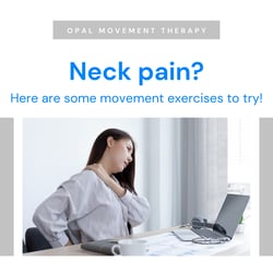 movement exercises for neck pain