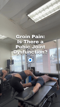 groin pain pubic joint dysfunction