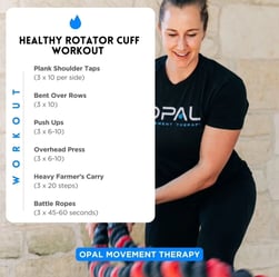 healthy rotator cuff workout